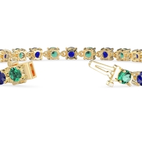 Secret Heart Tennis Bracelet