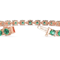 Secret Heart Tennis Bracelet