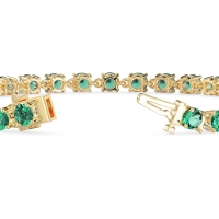 Secret Heart Tennis Bracelet