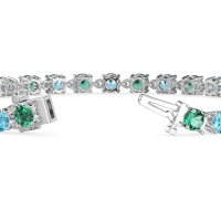 Secret Heart Tennis Bracelet