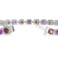 Secret Heart Tennis Bracelet