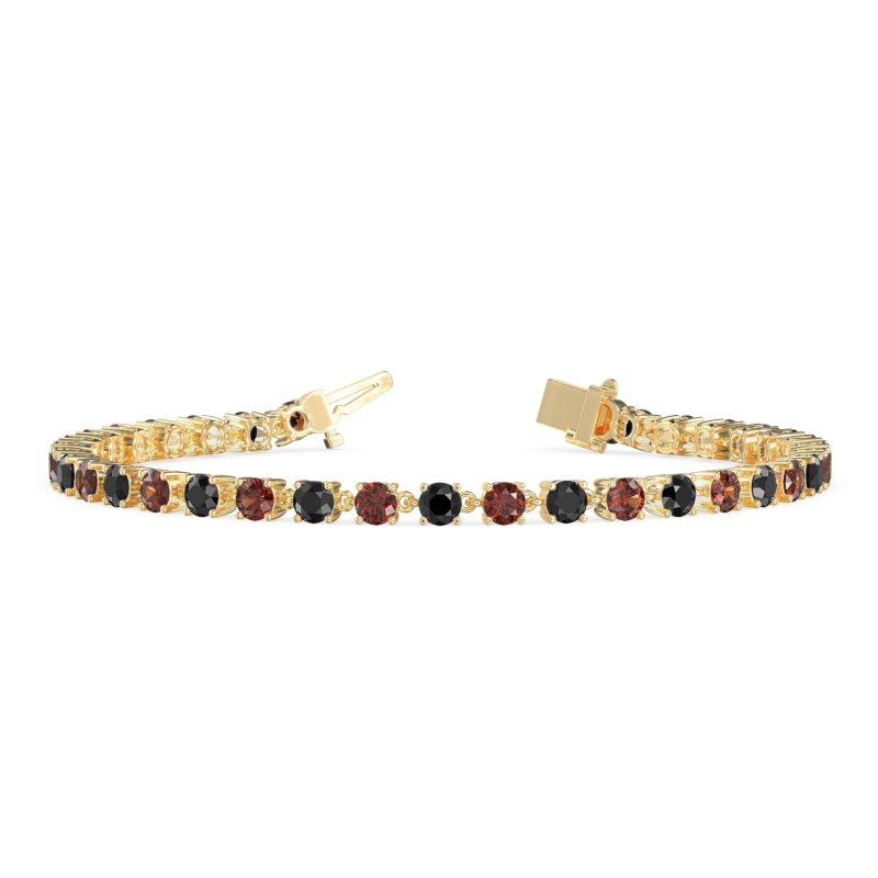 Secret Heart Tennis Bracelet
