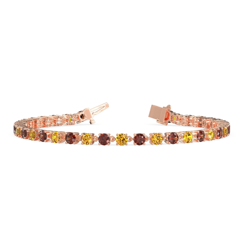 Secret Heart Tennis Bracelet