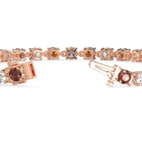 Secret Heart Tennis Bracelet