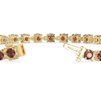 Secret Heart Tennis Bracelet