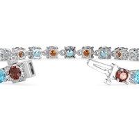 Secret Heart Tennis Bracelet