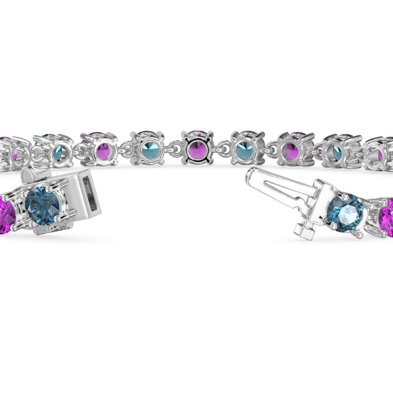 Secret Heart Tennis Bracelet