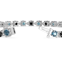 Secret Heart Tennis Bracelet