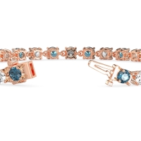 Secret Heart Tennis Bracelet