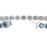 Secret Heart Tennis Bracelet