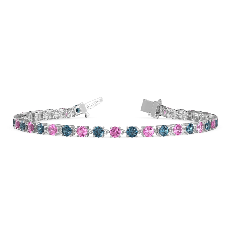 Secret Heart Tennis Bracelet