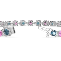 Secret Heart Tennis Bracelet