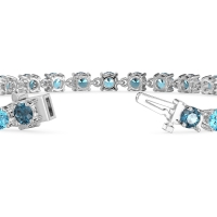 Secret Heart Tennis Bracelet