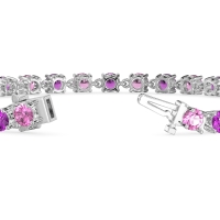 Secret Heart Tennis Bracelet