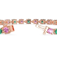 Secret Heart Tennis Bracelet