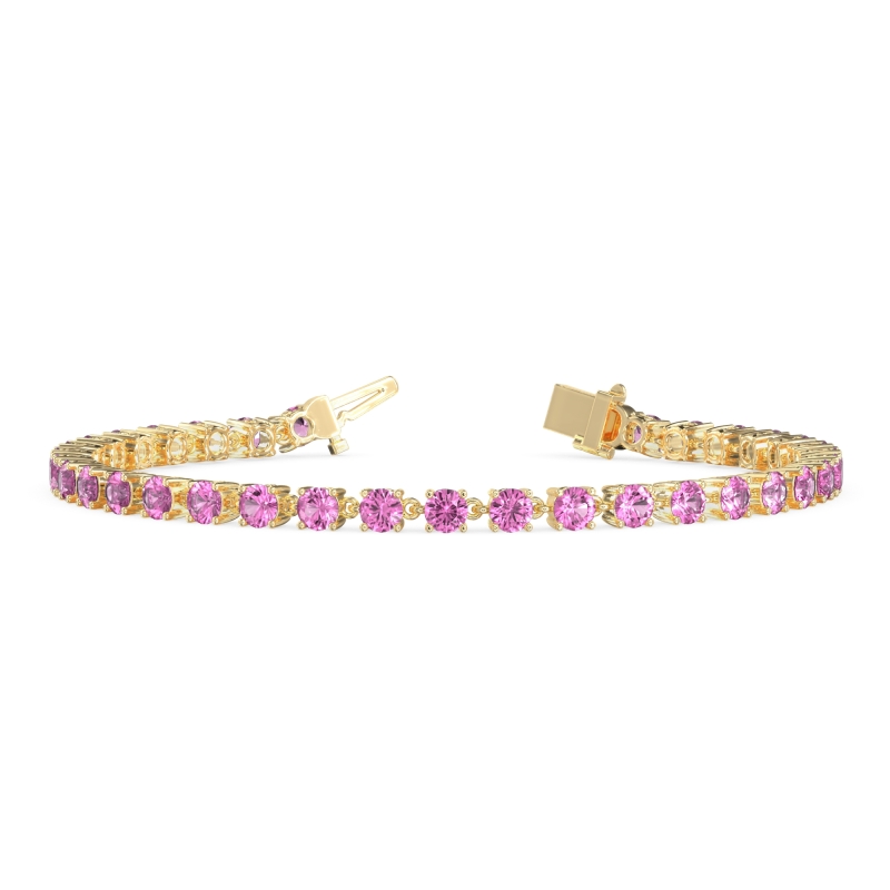 Secret Heart Tennis Bracelet