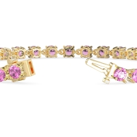 Secret Heart Tennis Bracelet