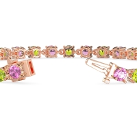 Secret Heart Tennis Bracelet