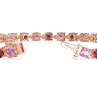 Secret Heart Tennis Bracelet