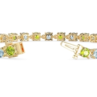 Secret Heart Tennis Bracelet