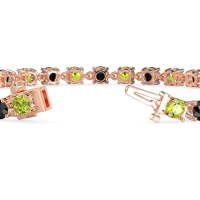 Secret Heart Tennis Bracelet