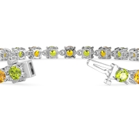 Secret Heart Tennis Bracelet
