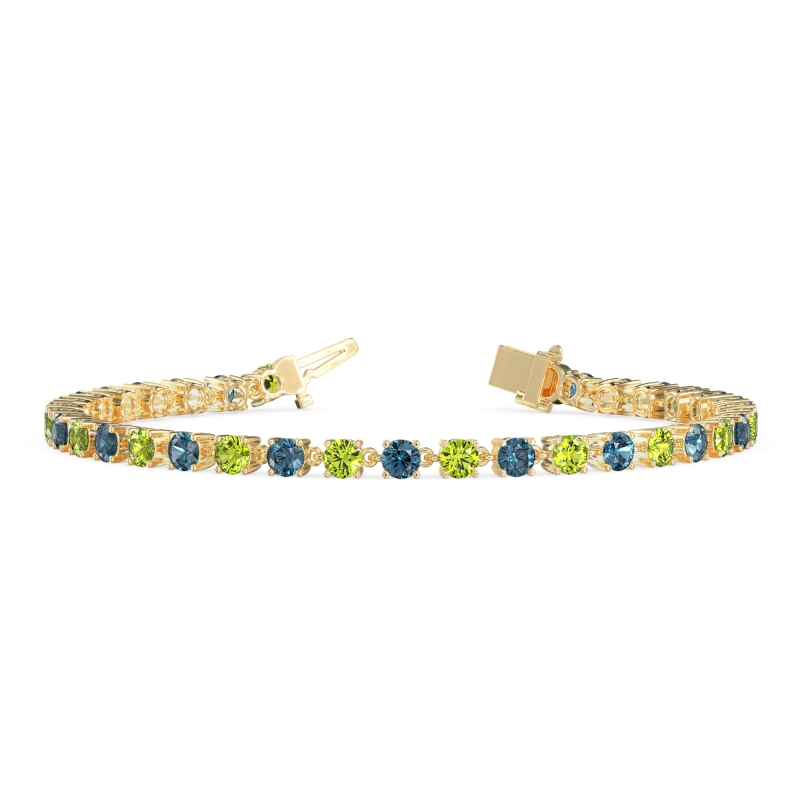Secret Heart Tennis Bracelet