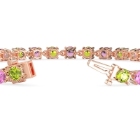 Secret Heart Tennis Bracelet