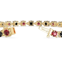 Secret Heart Tennis Bracelet