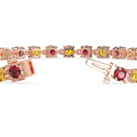 Secret Heart Tennis Bracelet