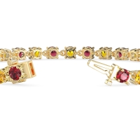 Secret Heart Tennis Bracelet