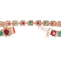 Secret Heart Tennis Bracelet