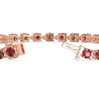 Secret Heart Tennis Bracelet