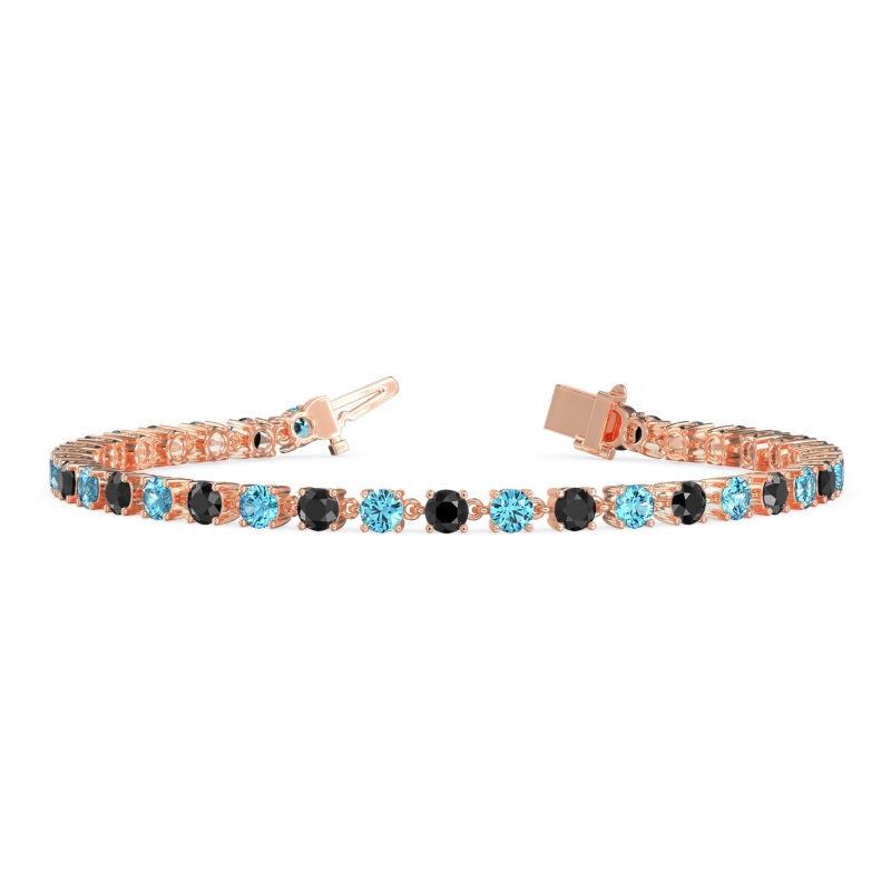 Secret Heart Tennis Bracelet