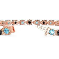Secret Heart Tennis Bracelet