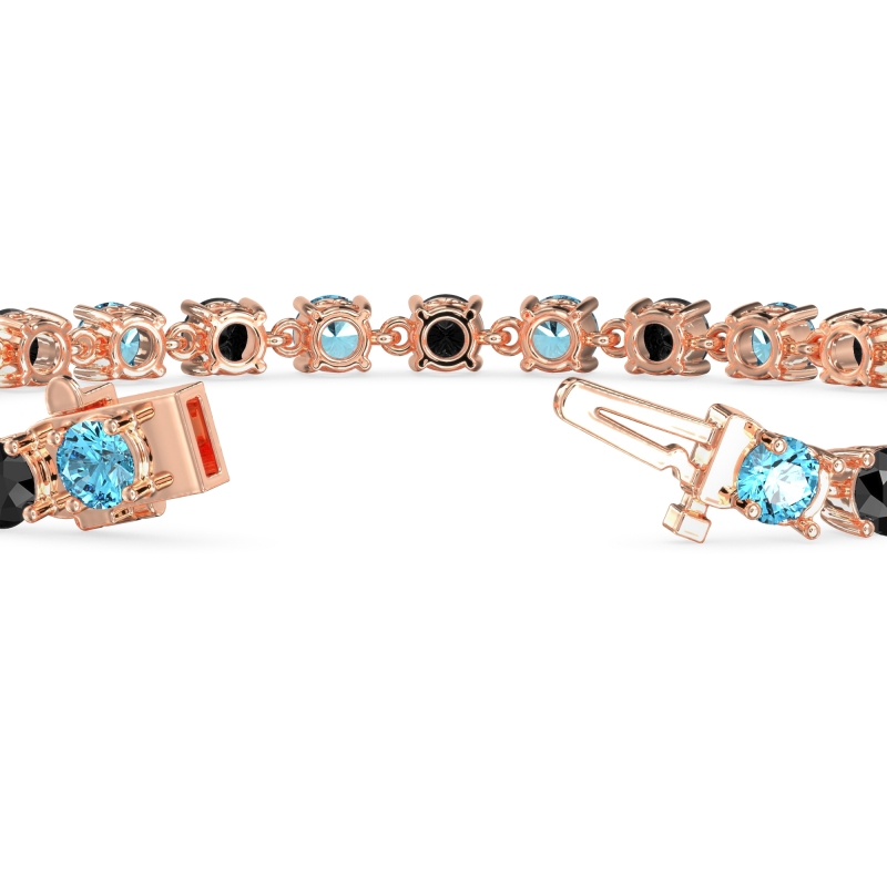 Secret Heart Tennis Bracelet