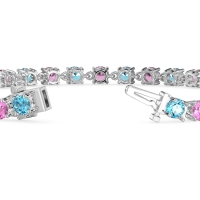 Secret Heart Tennis Bracelet