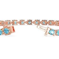 Secret Heart Tennis Bracelet