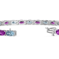 Classic Oval Tennis Bracelet