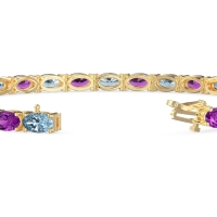 Classic Oval Tennis Bracelet