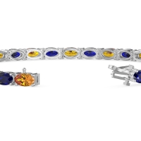 Classic Oval Tennis Bracelet