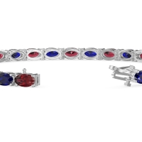 Classic Oval Tennis Bracelet