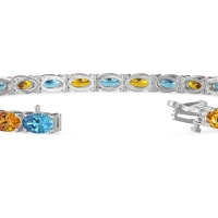 Classic Oval Tennis Bracelet