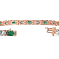 Classic Oval Tennis Bracelet