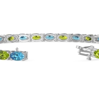 Classic Oval Tennis Bracelet