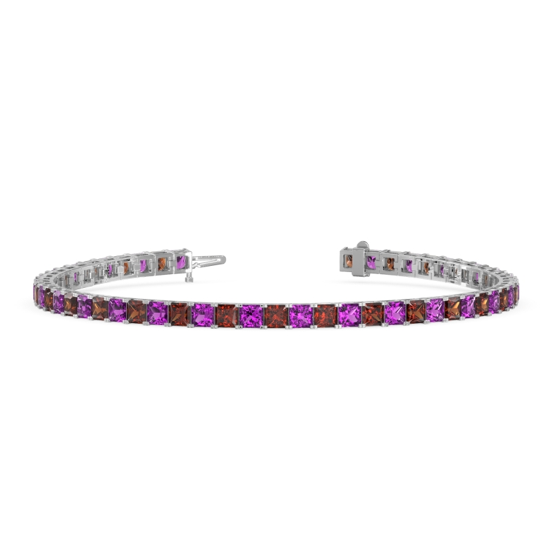 Princess Cut Classic Tennis Bracelet