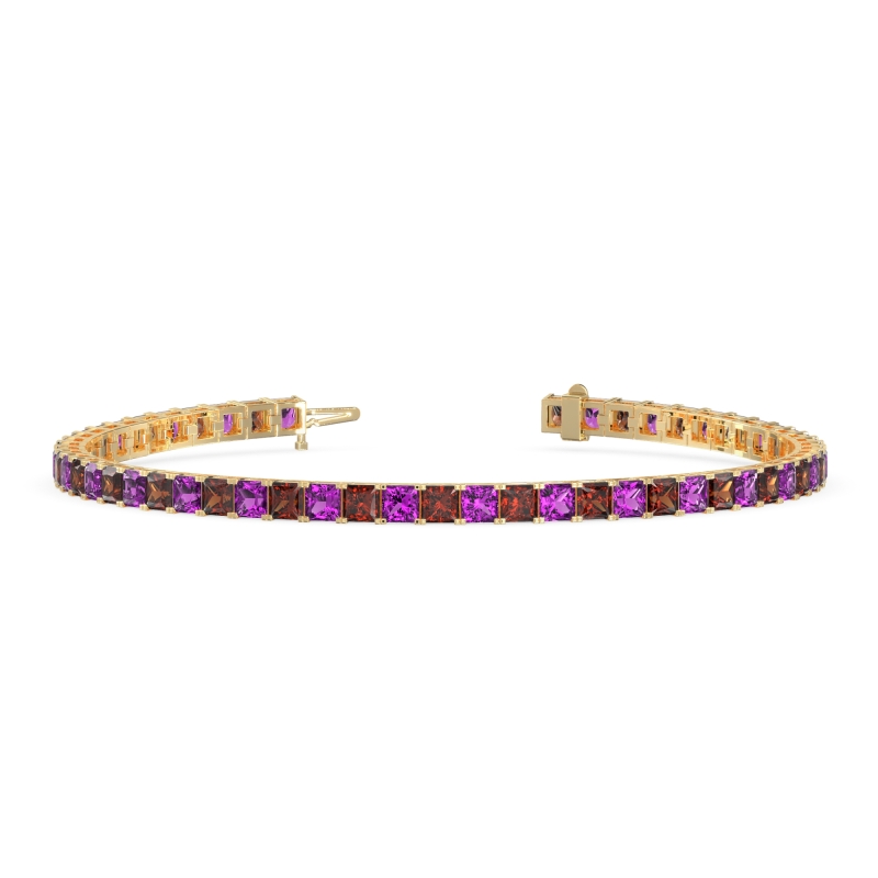 Princess Cut Classic Tennis Bracelet