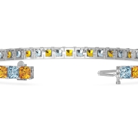 Princess Cut Classic Tennis Bracelet