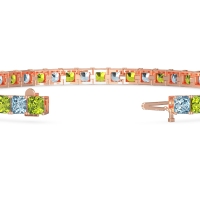 Princess Cut Classic Tennis Bracelet