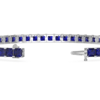 Princess Cut Classic Tennis Bracelet